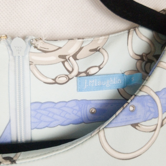 !SOLD!J Mclaughlin Sleeveless Sophia Sheath Dress - Picture 6 of 7